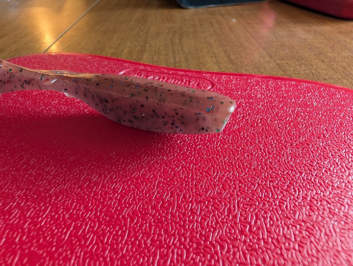 4" paddle tail swimmer / grape jelly product image (1)