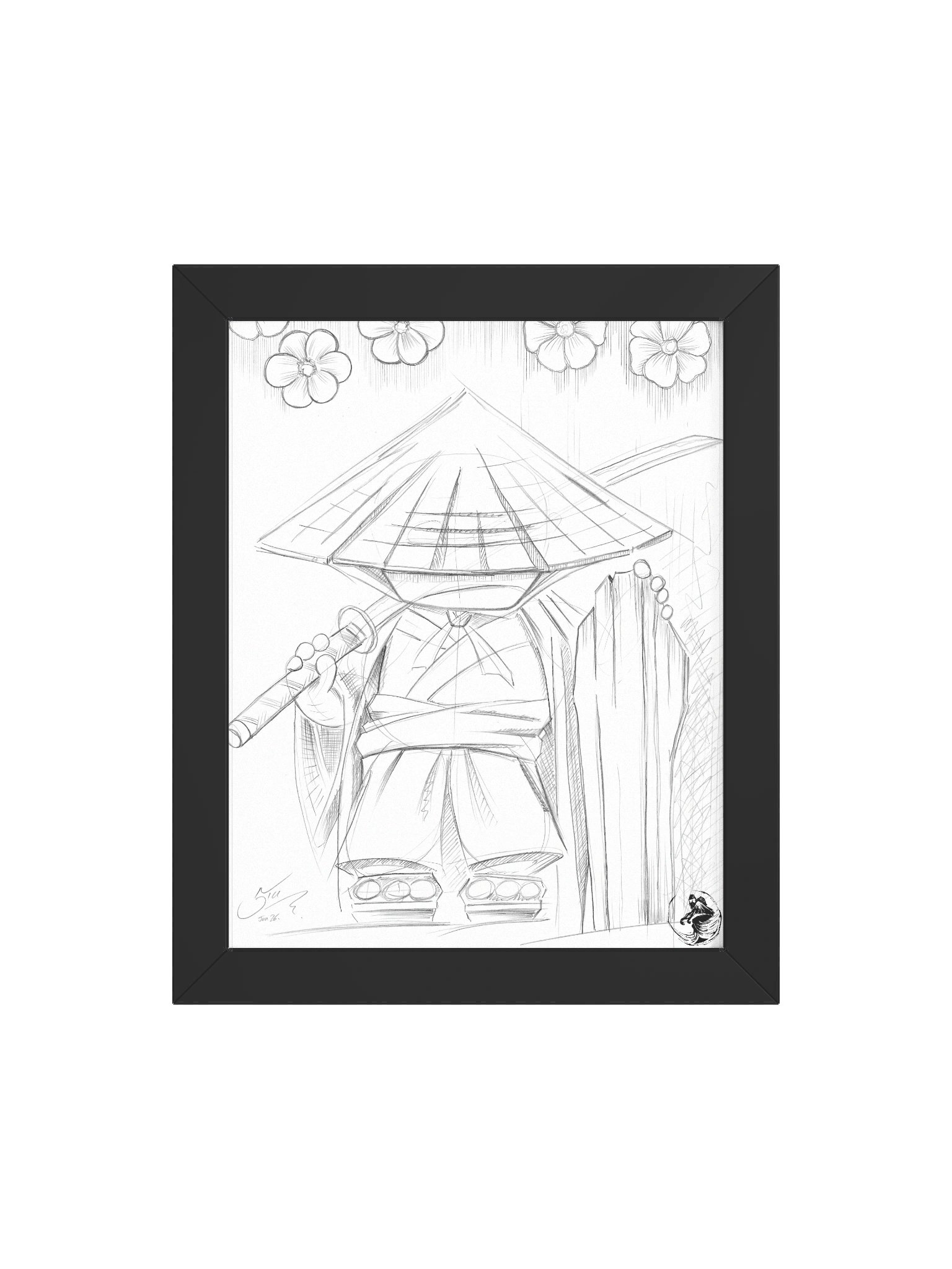 Winter Warrior Pencils 2026 - Framed Print product image (4)