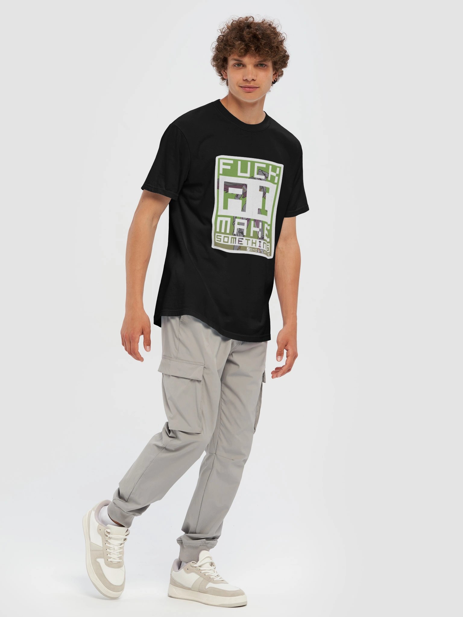 F*ck AI, make something - Comfort Colors Shirt product image (11)