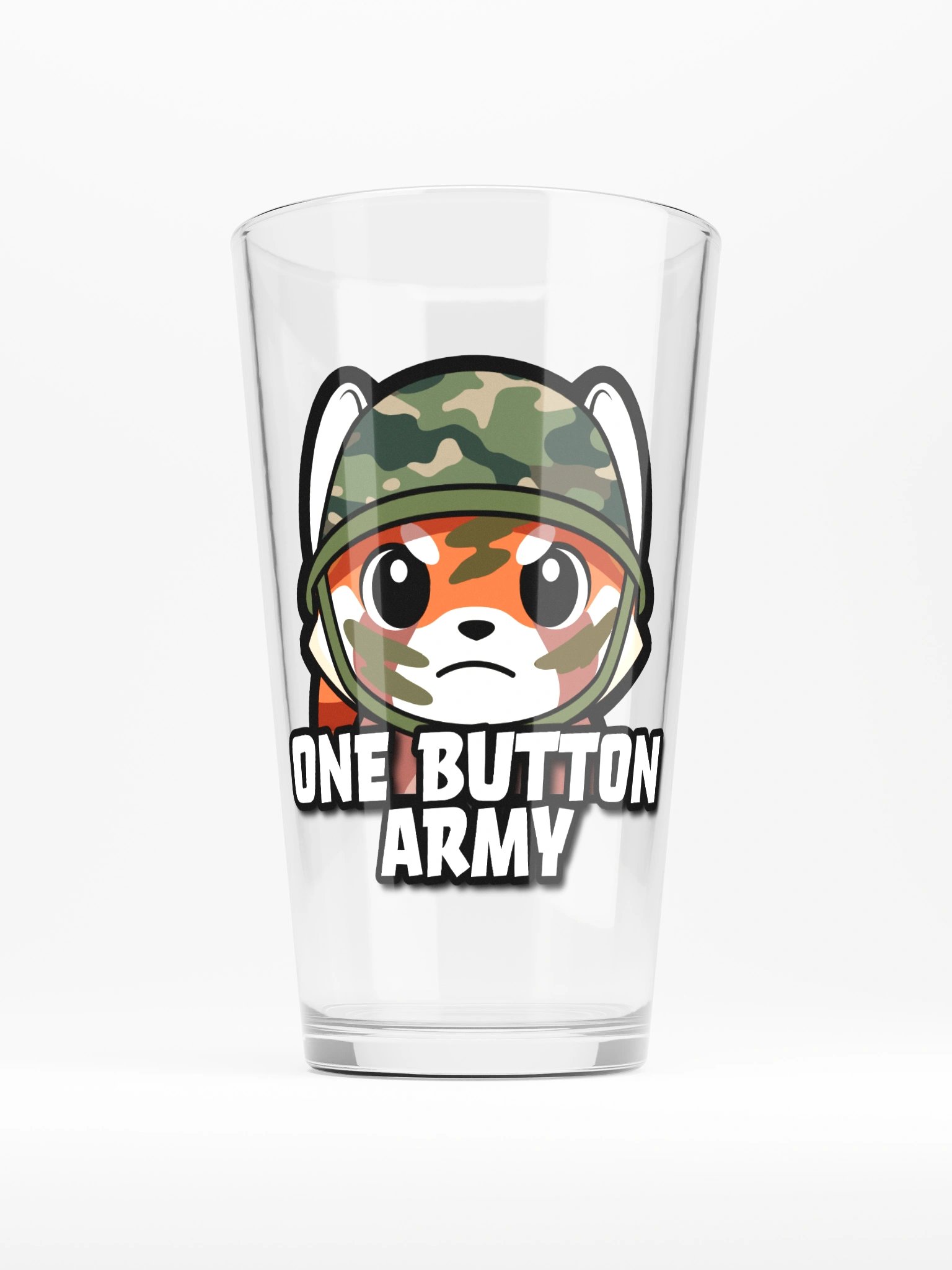 One Button Army - Pint Glass product image (1)