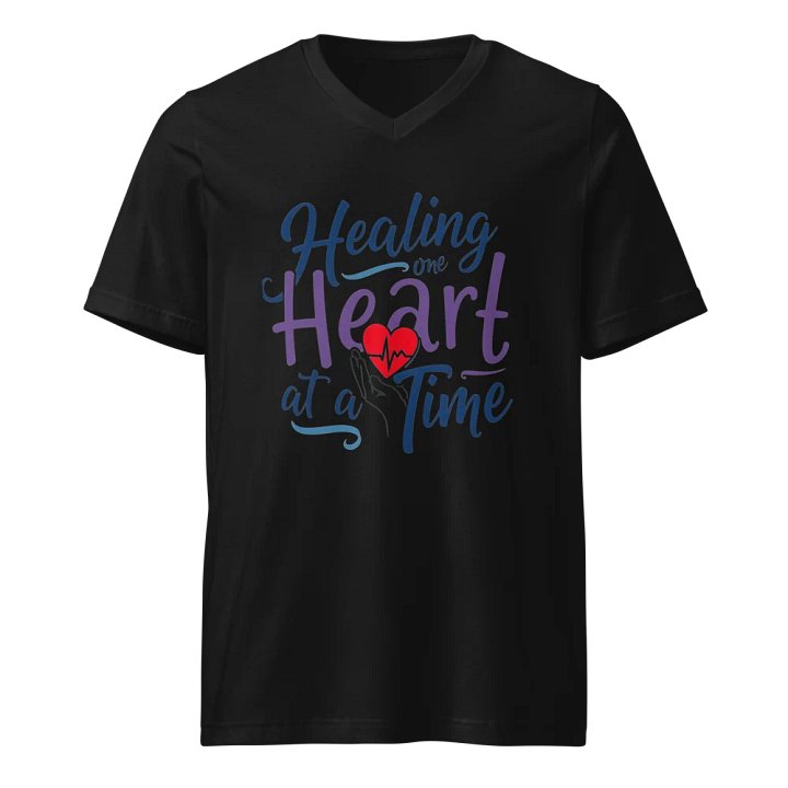 Healing Hearts V-Neck Tee product image (1)