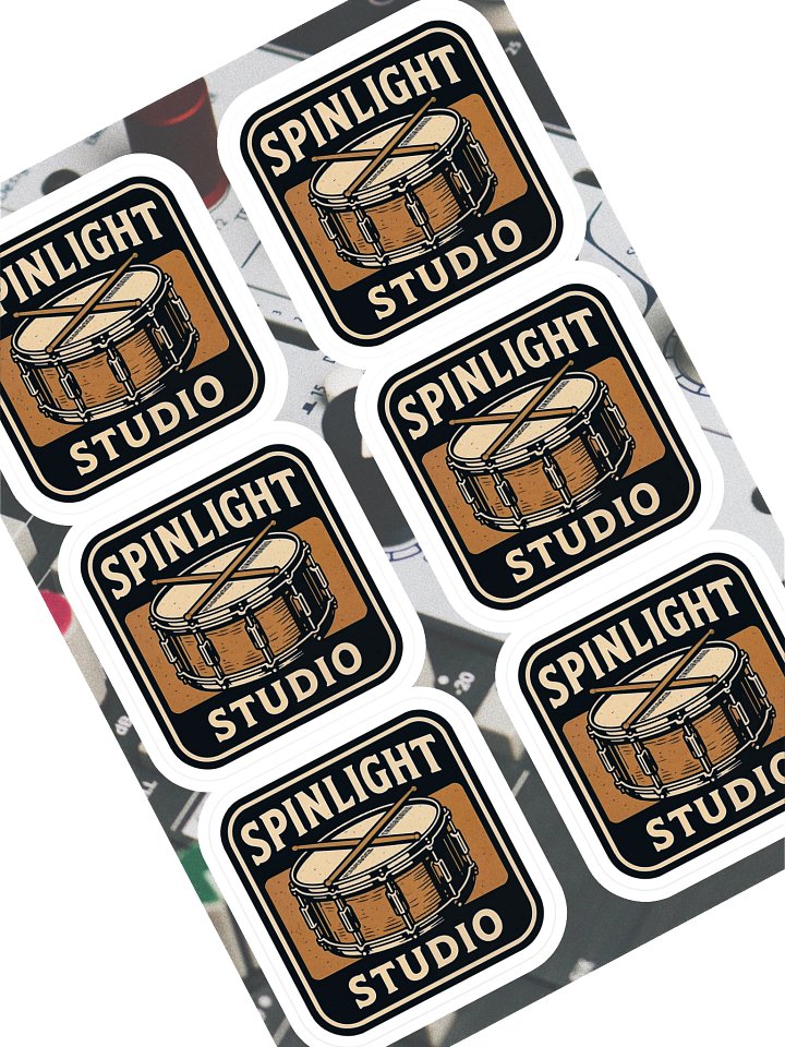 Spinlight Snare Stickers product image (1)