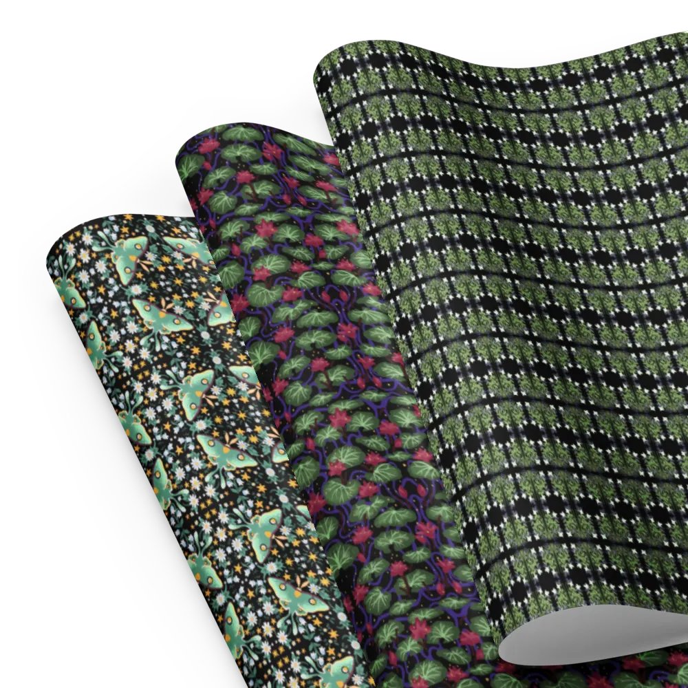 Starlit Garden - wrapping paper set product image (8)