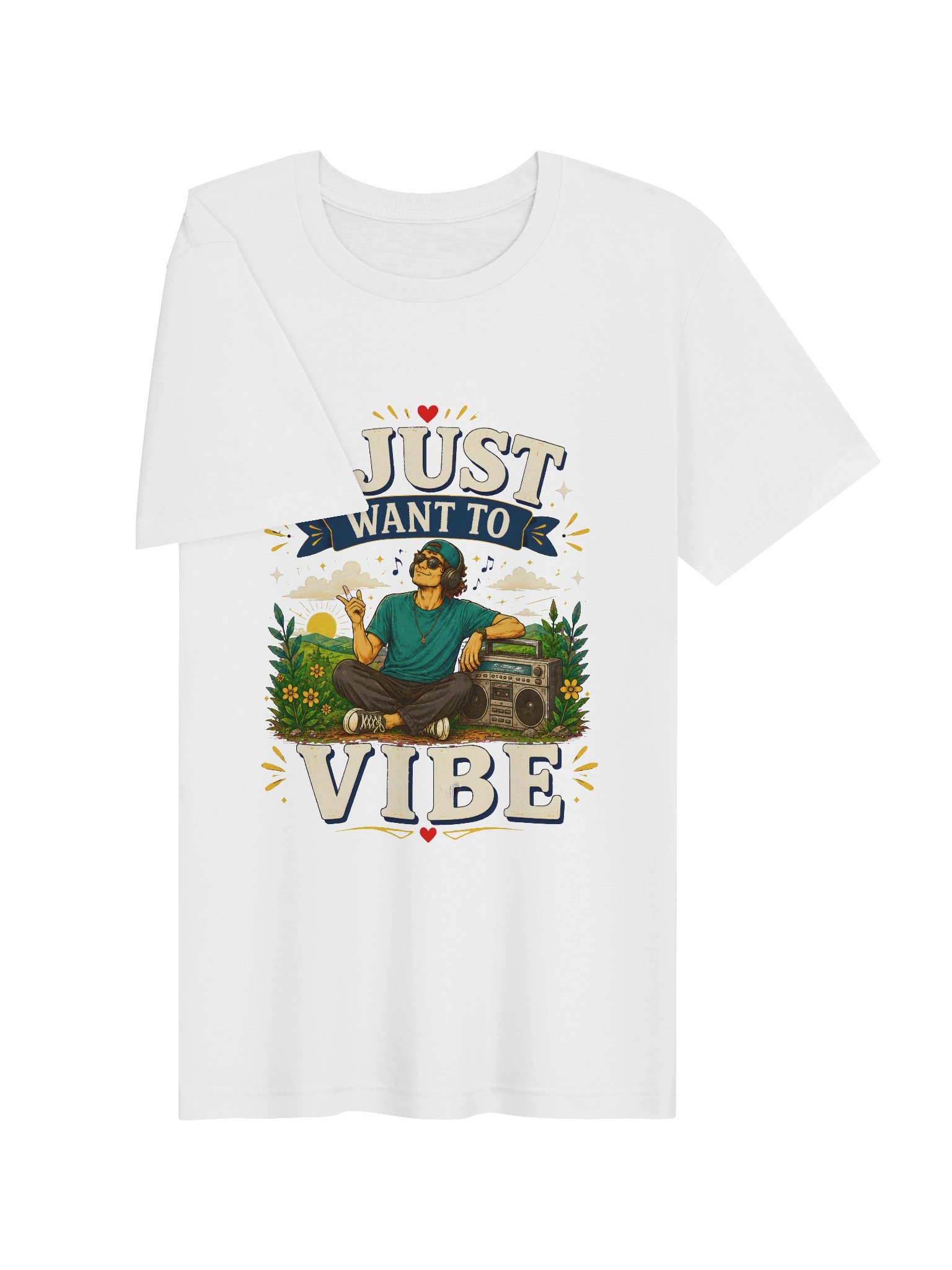 I Just Want To Vibe Tee product image (25)