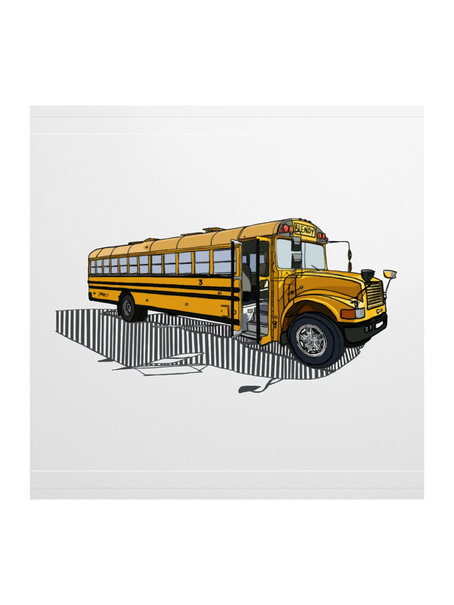 Blendy Bus Sticker product image (1)