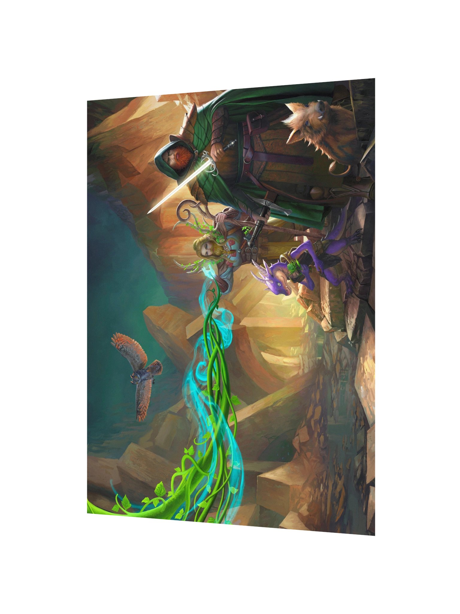Sword & Thistle Art Print product image (2)