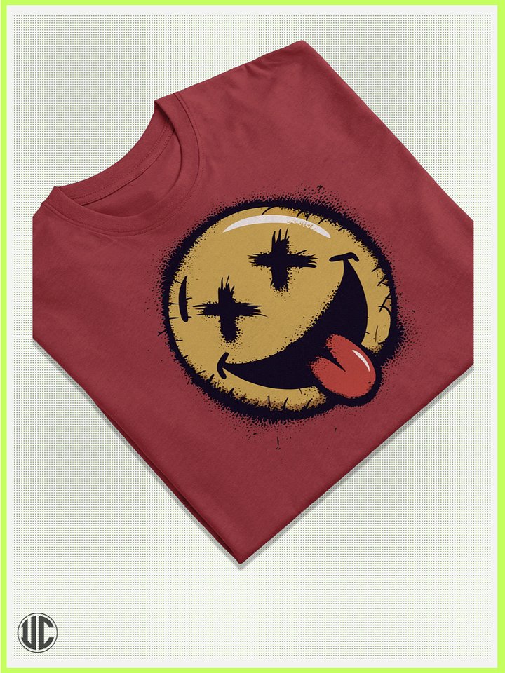 X Smiley – Heavyweight T-Shirt product image (2)