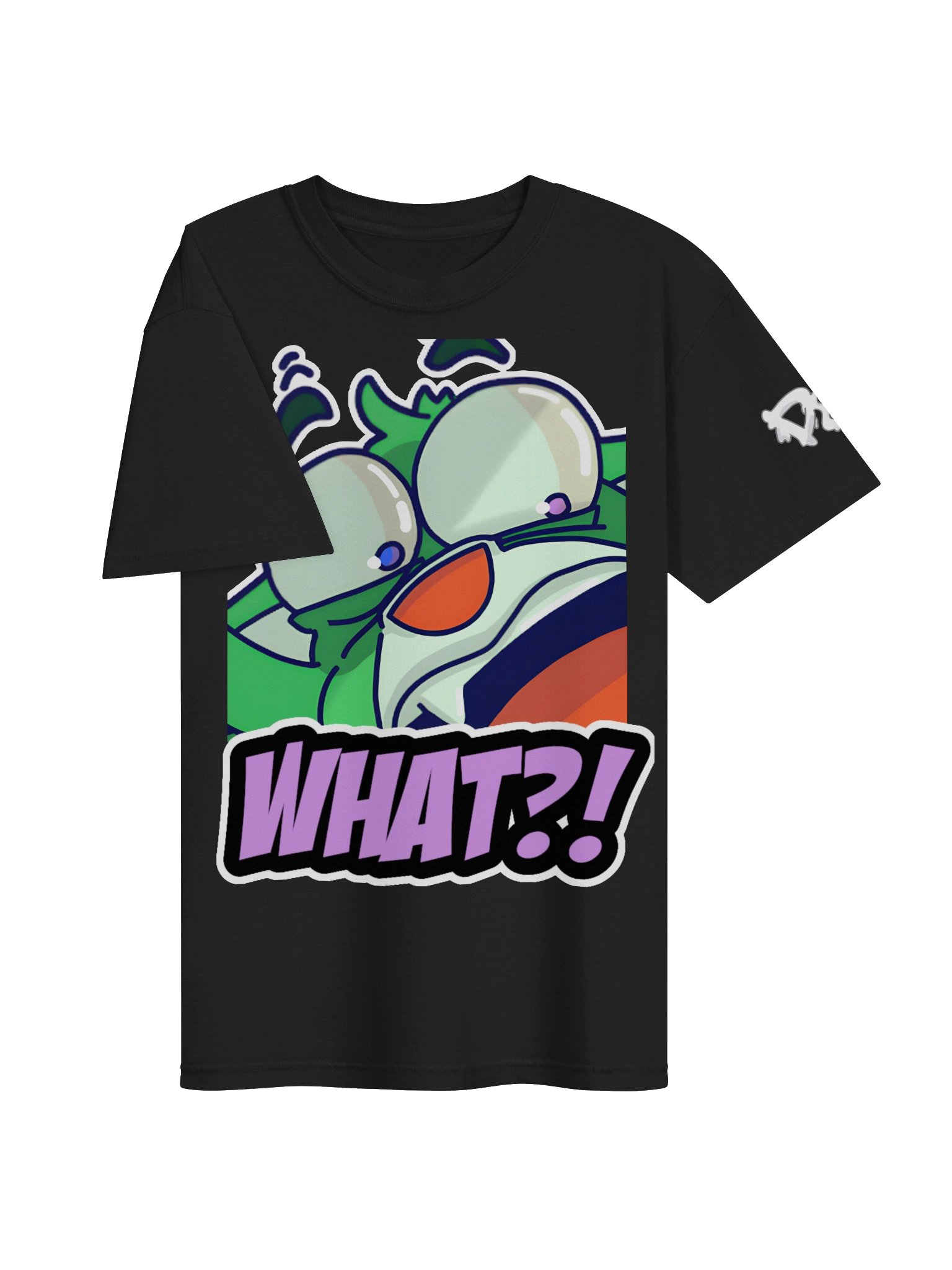 WHAT?! d20 t-shirt product image (3)