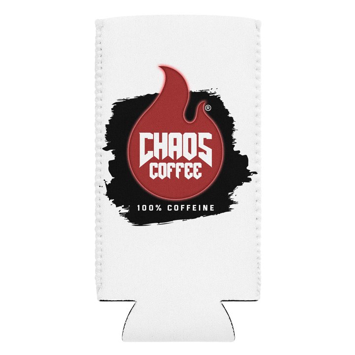 Chaos Coffee Can Cozie (Slim) product image (1)