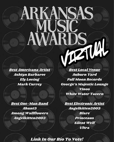 I hope you're still in the spirit to vote, because the virtual half of the awards show starts TODAY! Head to the link in our ...