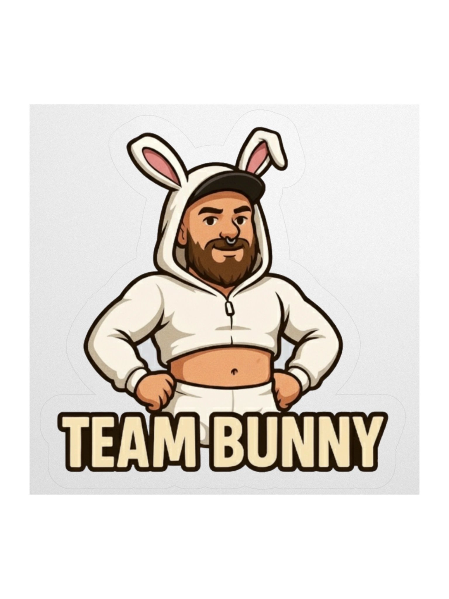 Team Bunny sticker product image (2)