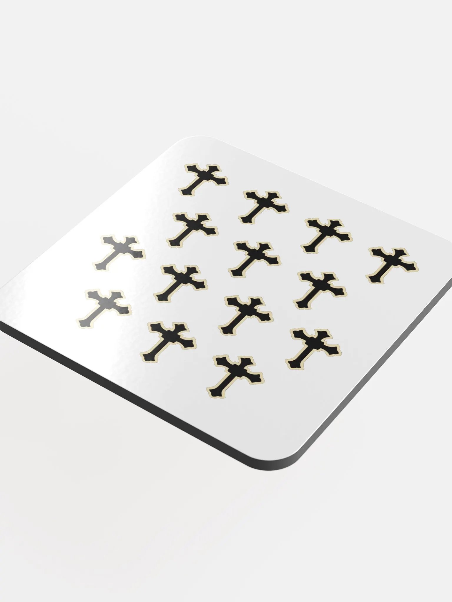 Exodus Cross - Glossed Cork Coaster product image (4)