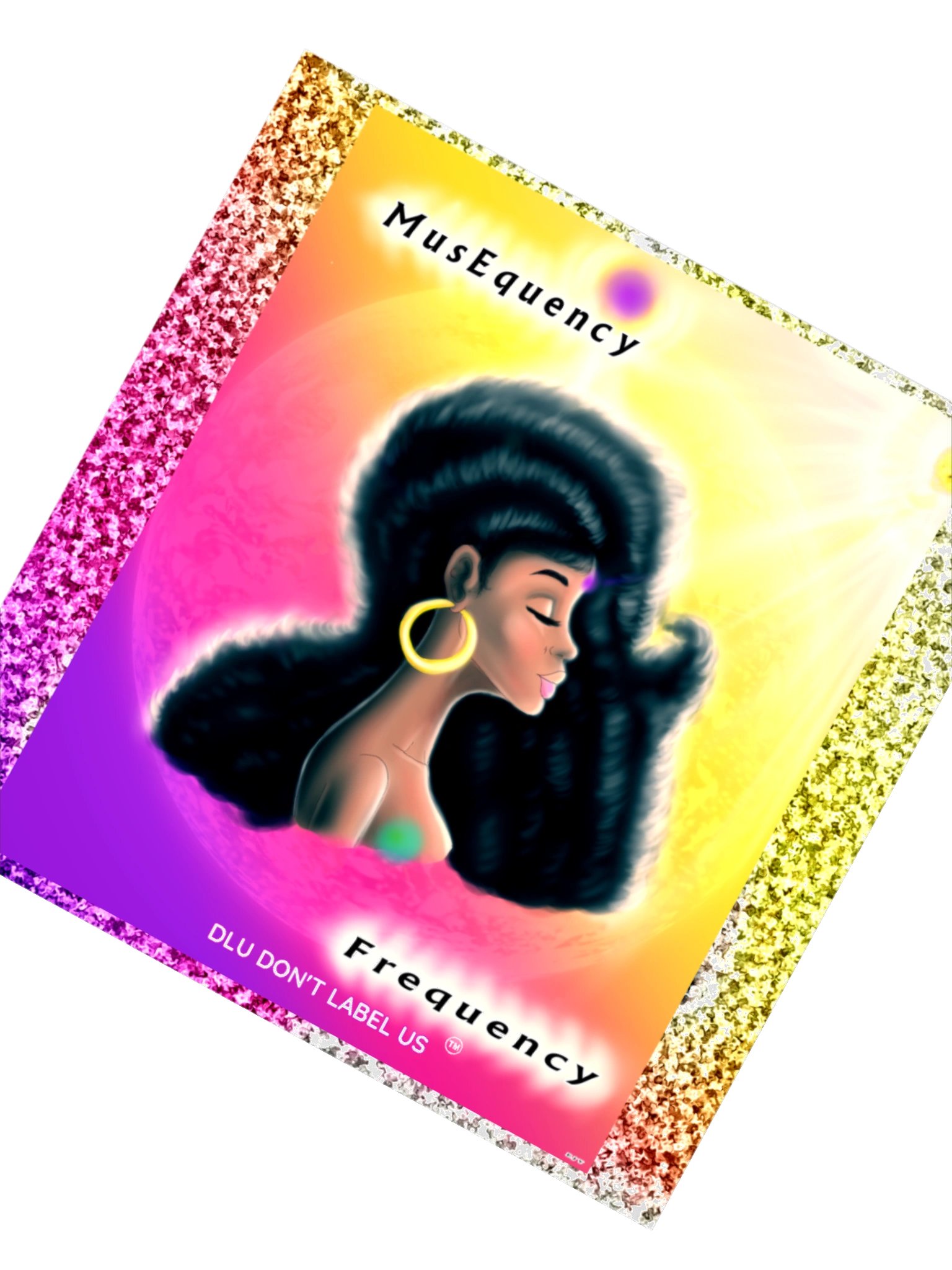 DLU DON’T LABEL US® Vibrant Visions Kiss Cut Stickers product image (2)