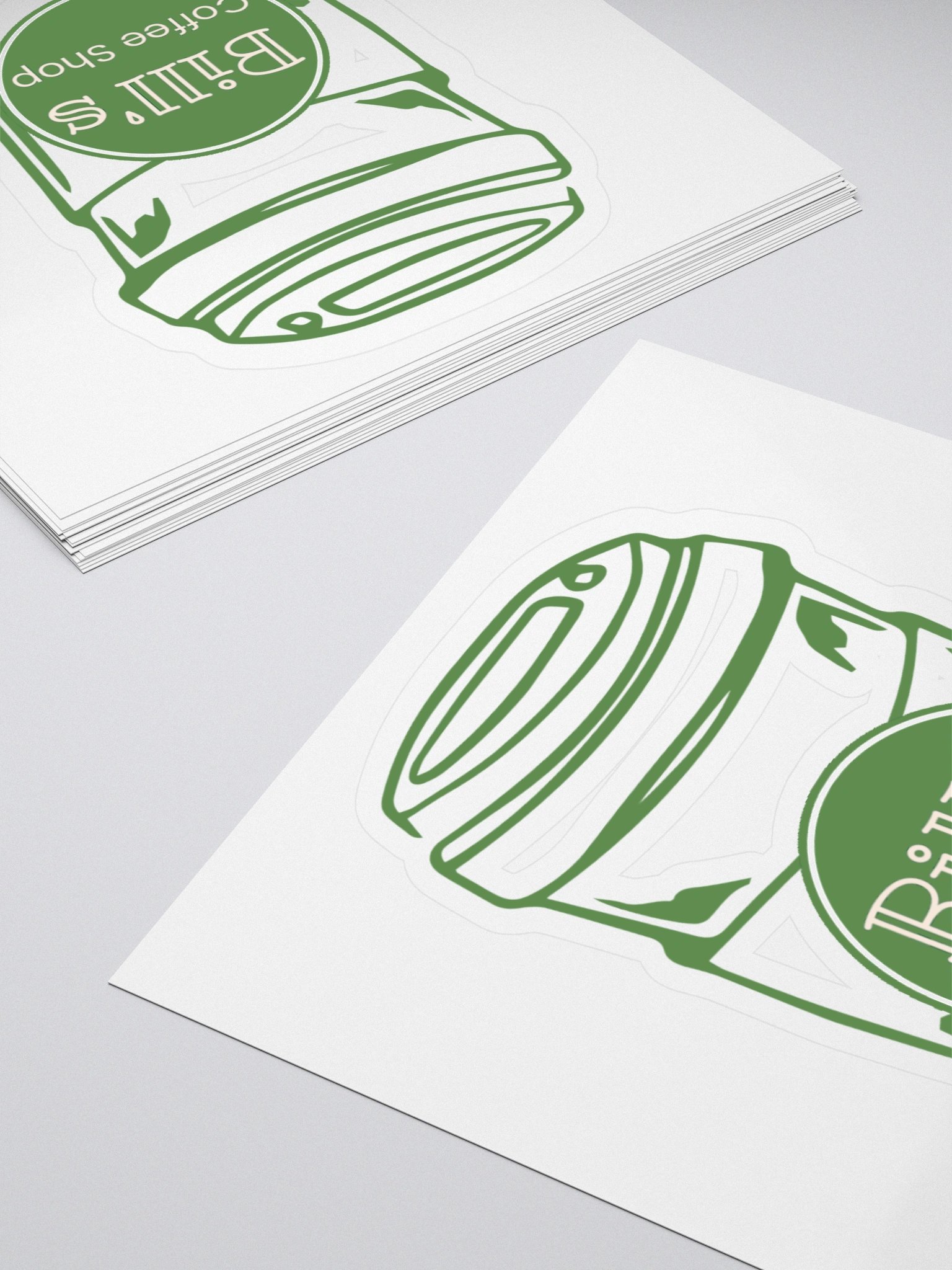 Bill's Coffee Shop Coffee Cup Sticker product image (4)