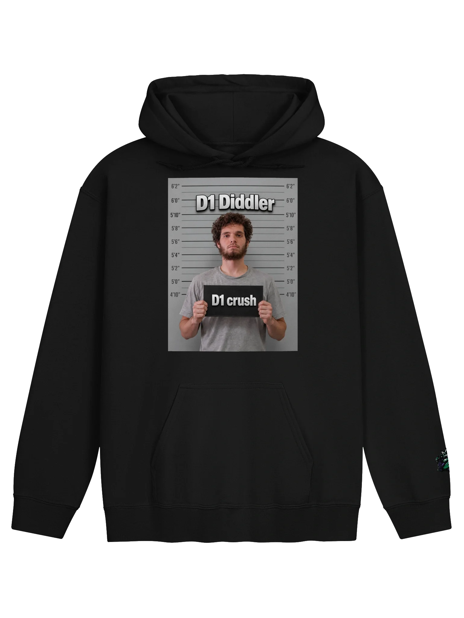 D1 Crush Mugshot Hoodie