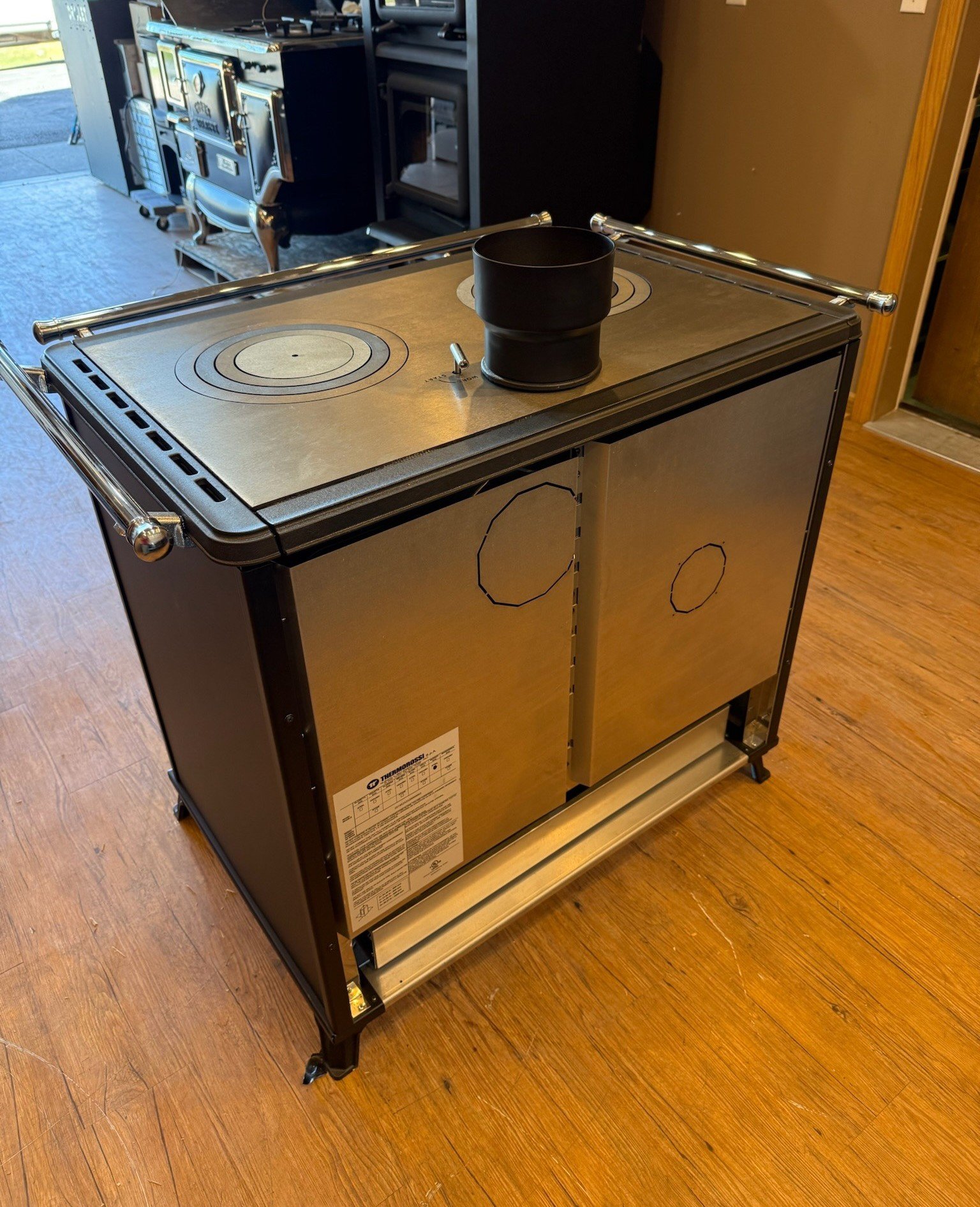 Thermorossi Margherita Soapstone Wood Cook Stove Dual Oven product image (4)