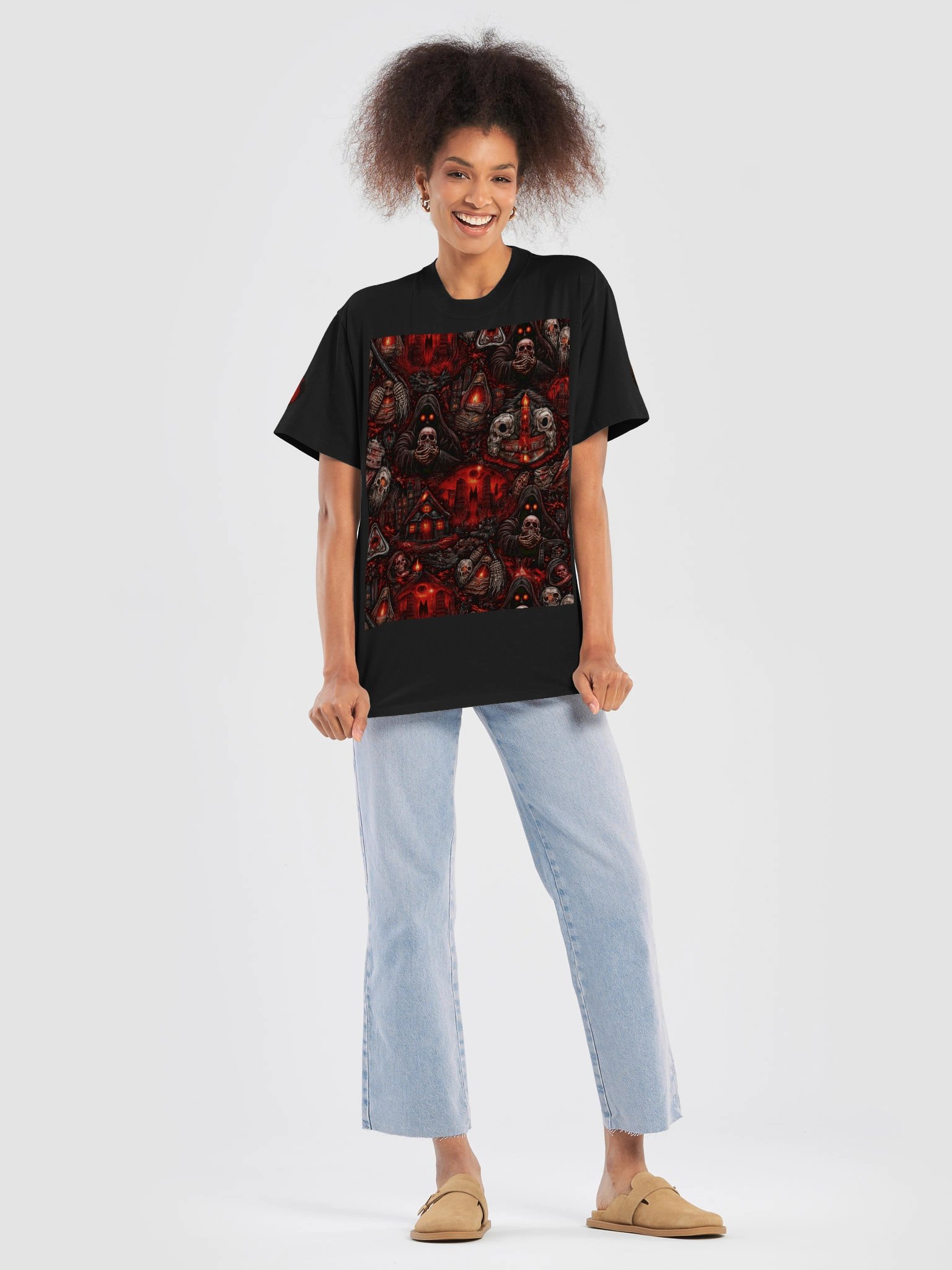 Eclipse Red Vintage Tee product image (7)