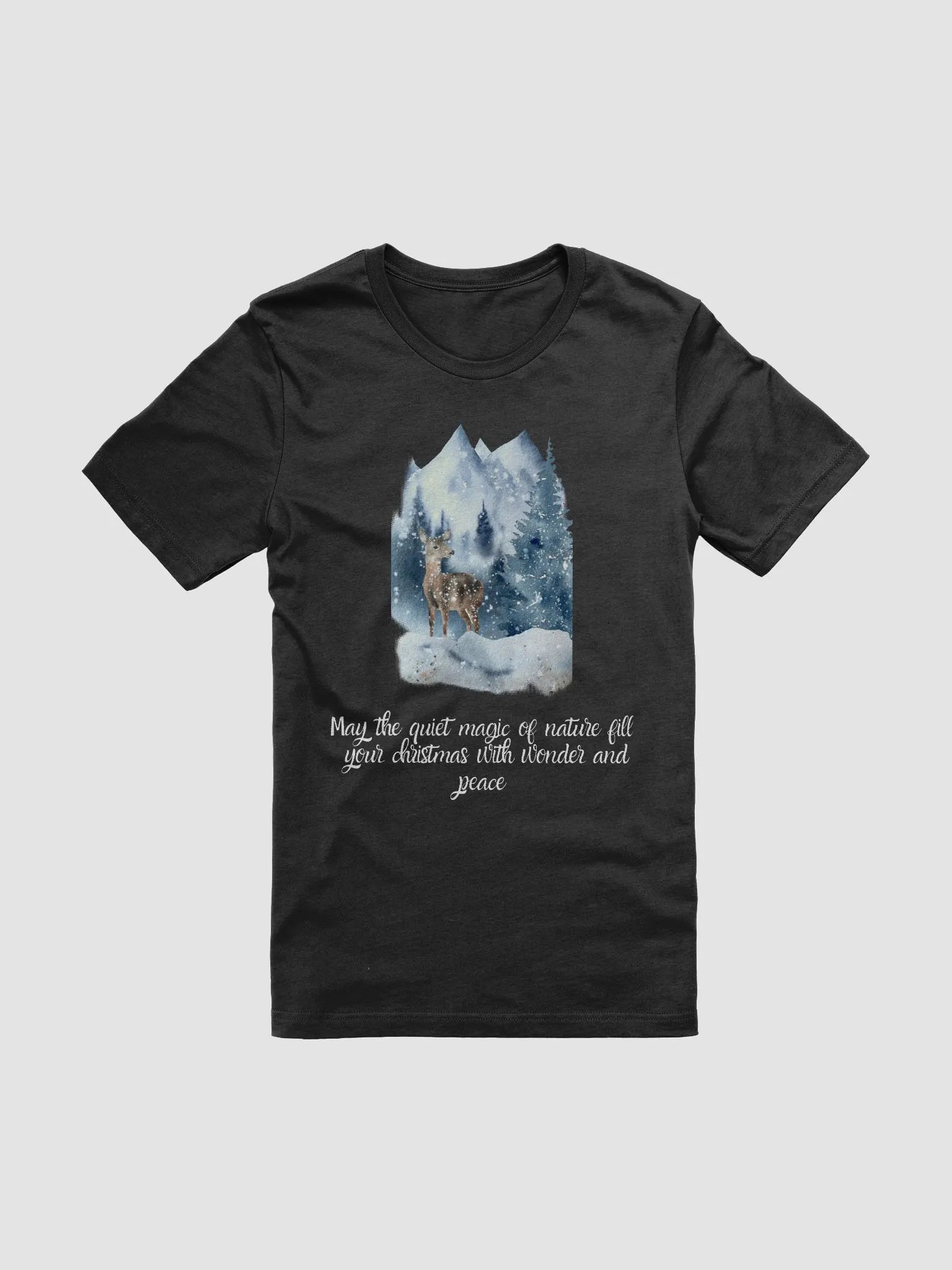 Winter Wonderland Deer T-shirt product image (1)