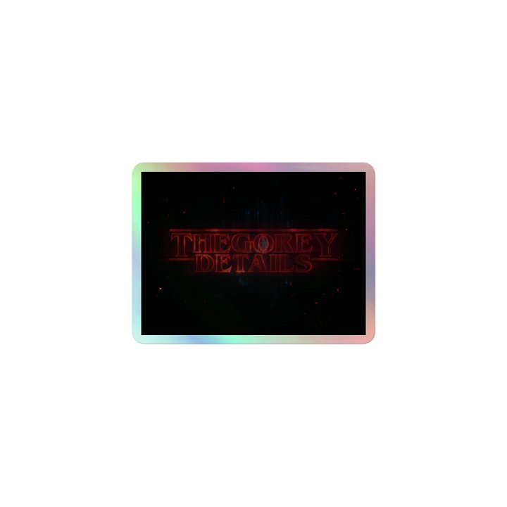 Upside Down - Kiss-Cut Holographic Sticker Sheet product image (1)