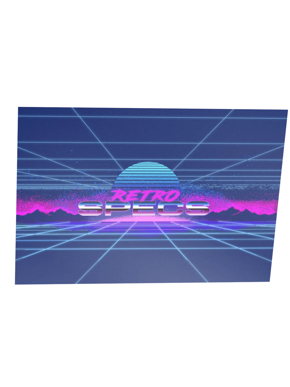 RETRO SPECS: Grid Lanscape Poster product image (3)