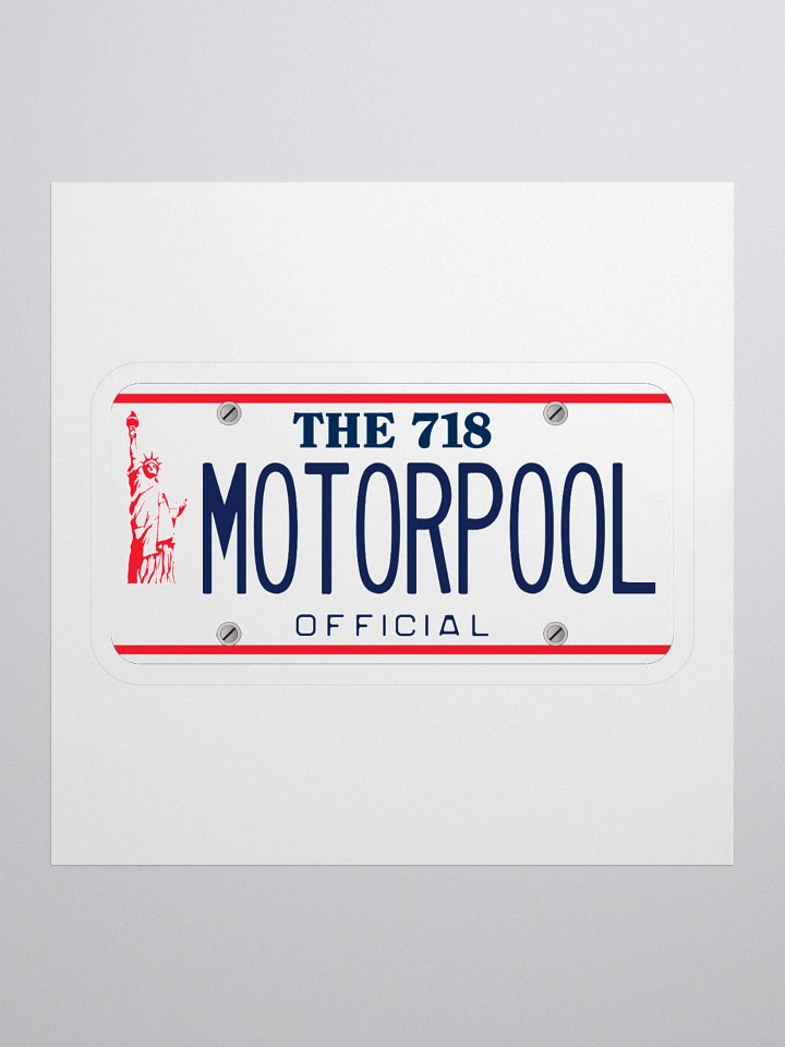718 Motorpool Sicker product image (1)