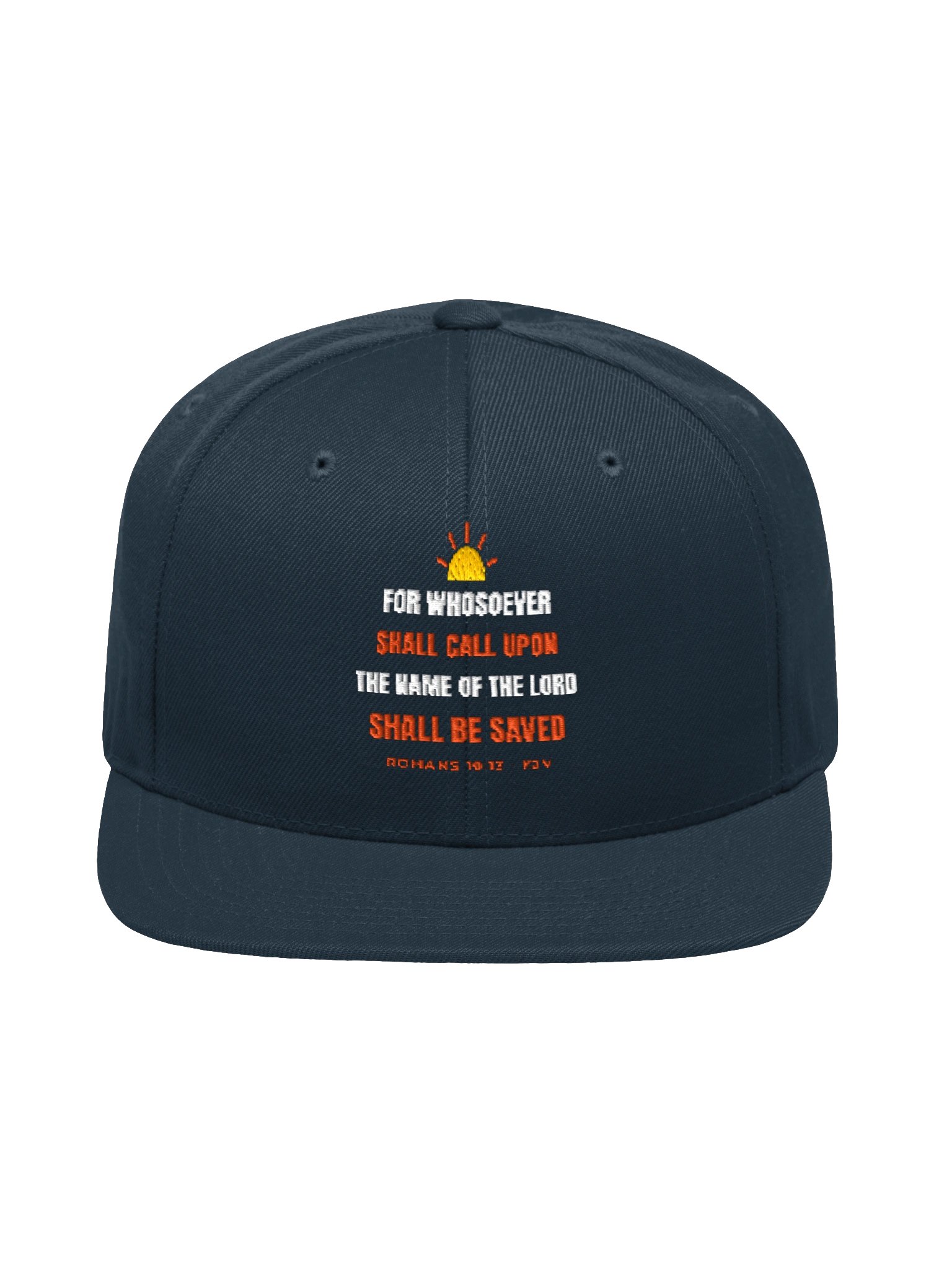 Shall Be Saved — Romans 10:13 Hat product image (1)