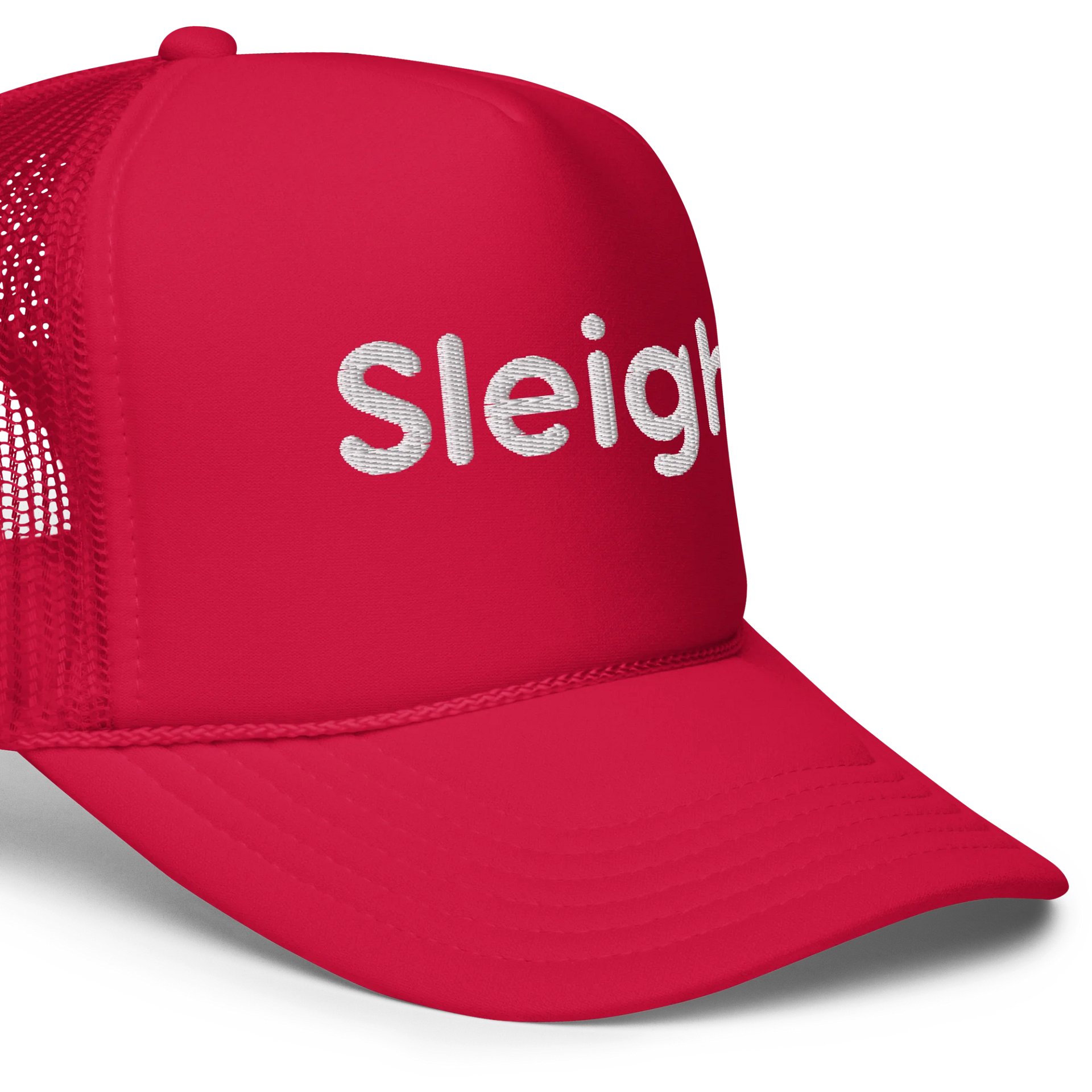 Sleigh Trucker Hat - 3D Puff Embroidery product image (5)