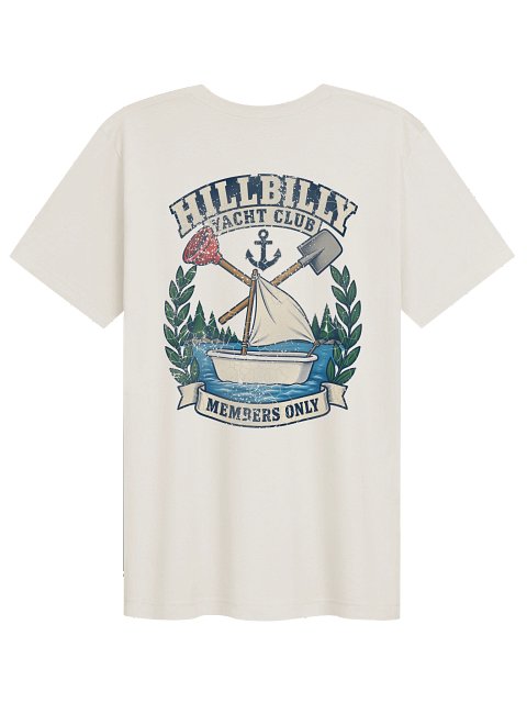 Hillbilly Yacht Club - Members Only - Tee - back
