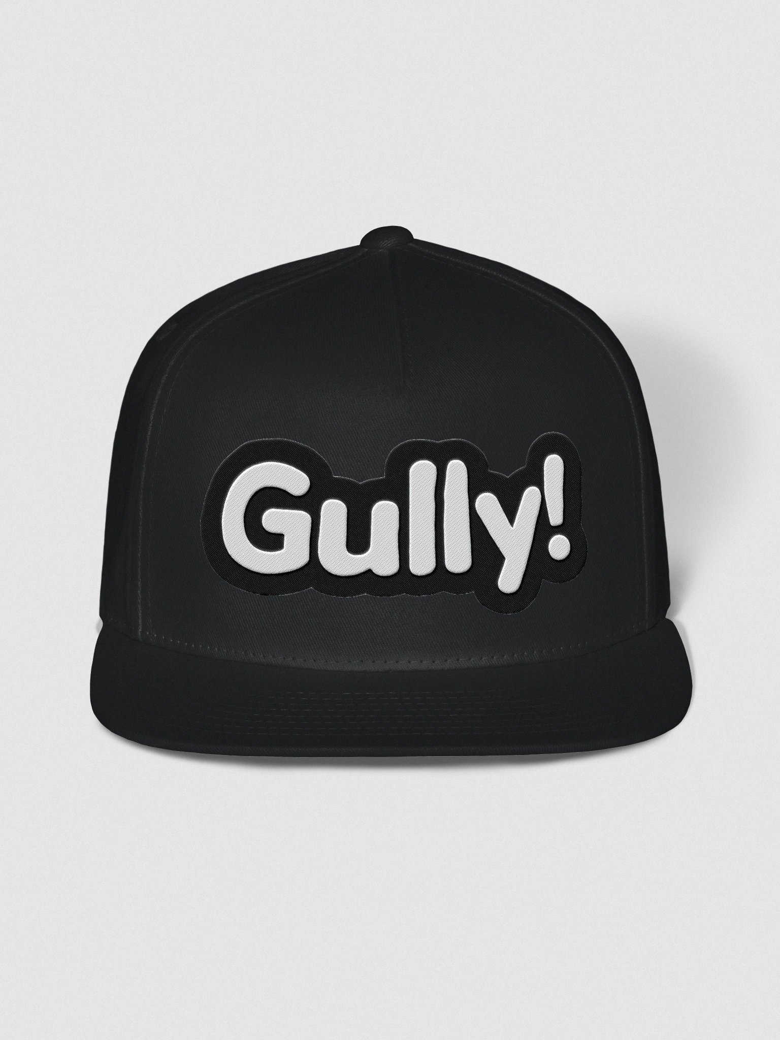 GULLY Statement Snapback: Yupoong Flat Cap product image (2)