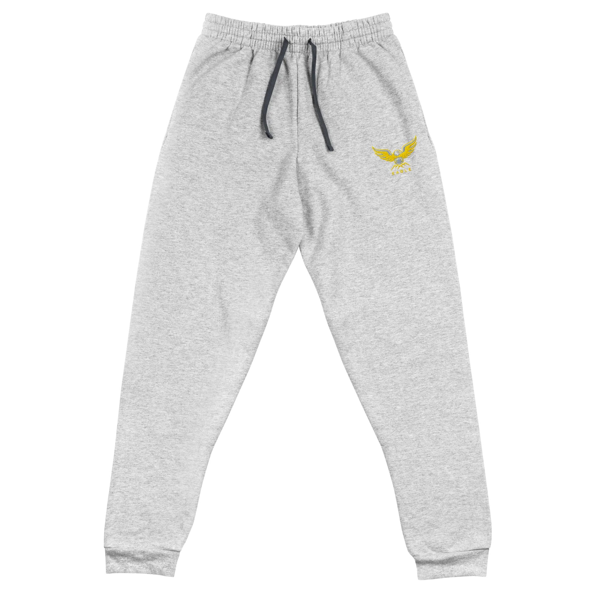 Unisex Fleece Joggers with Exclusive Eagle Design - Tapered Fit, Multiple Colours product image (1)