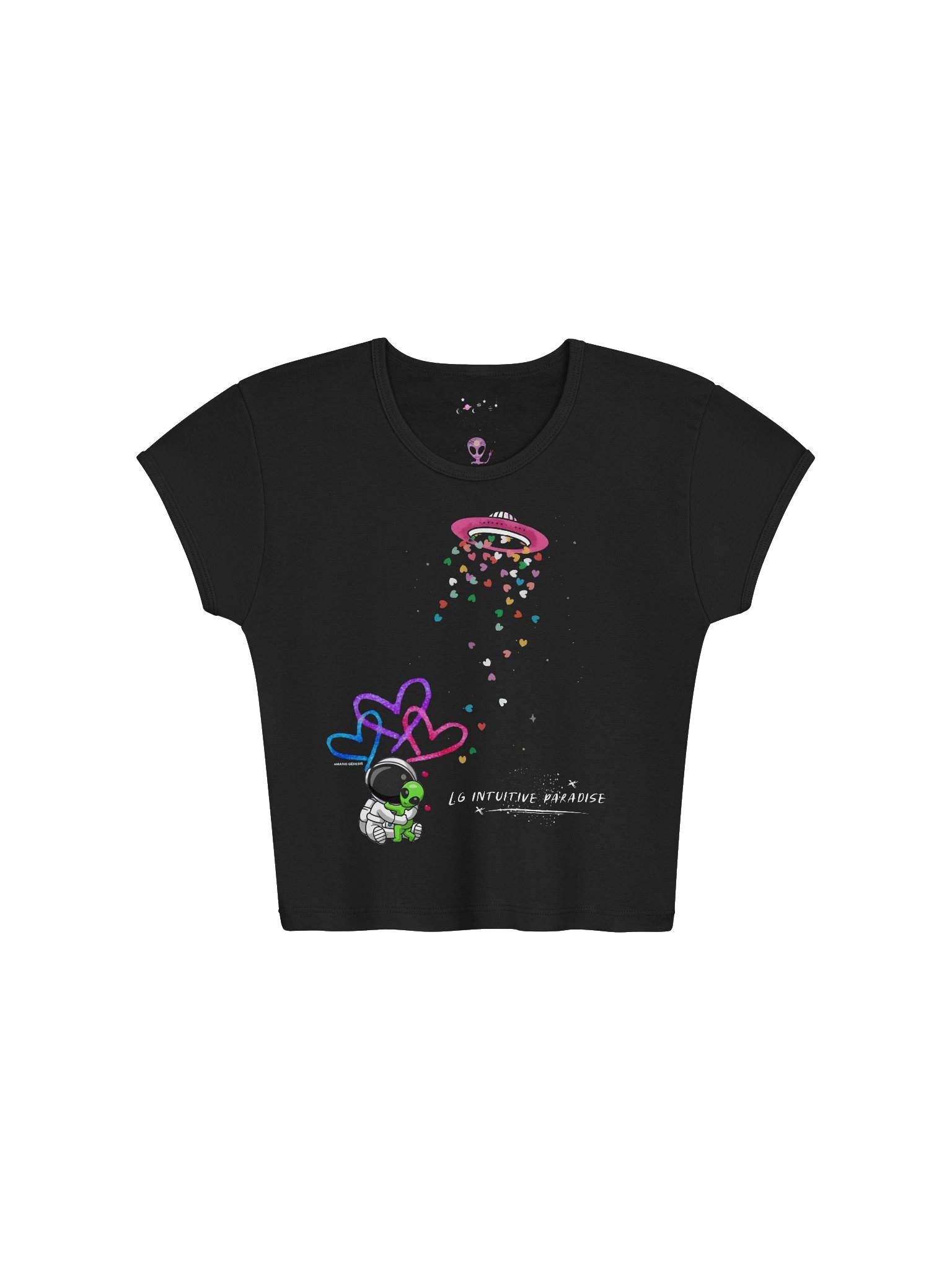 Celestial Trippy Women's Crop Top product image (1)