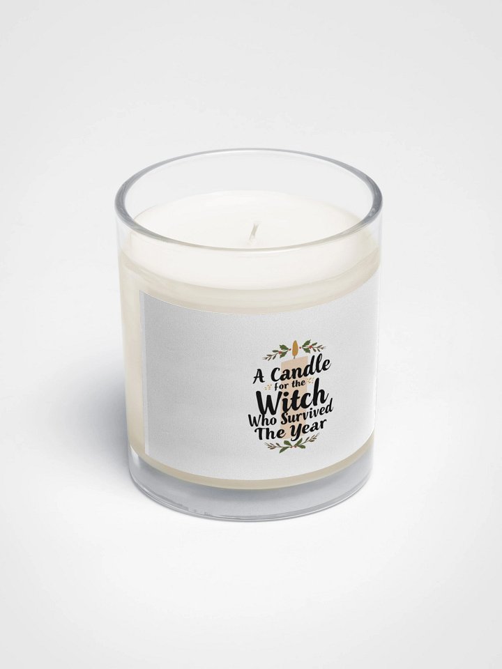 “For the Witch Who Survived the Year” Candle product image (2)