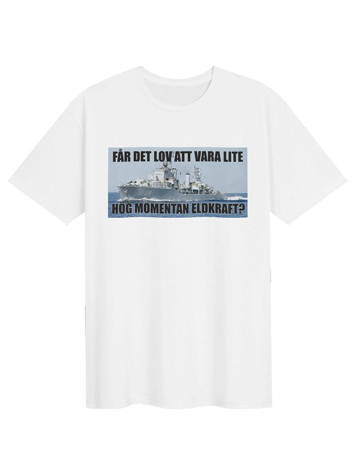 Får det lov att vara lite hög momentan eldkraft? -Halland (Herr T-shirt) product image (141)