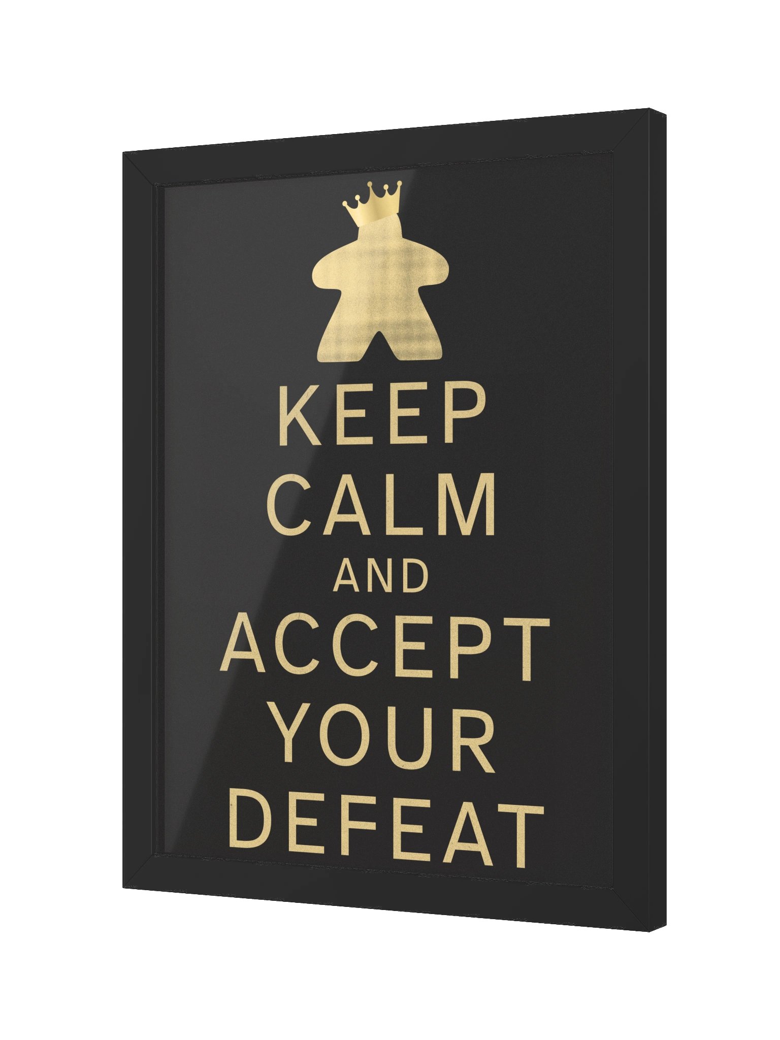 Keep Calm Board Game Room Poster - FRAMED product image (3)