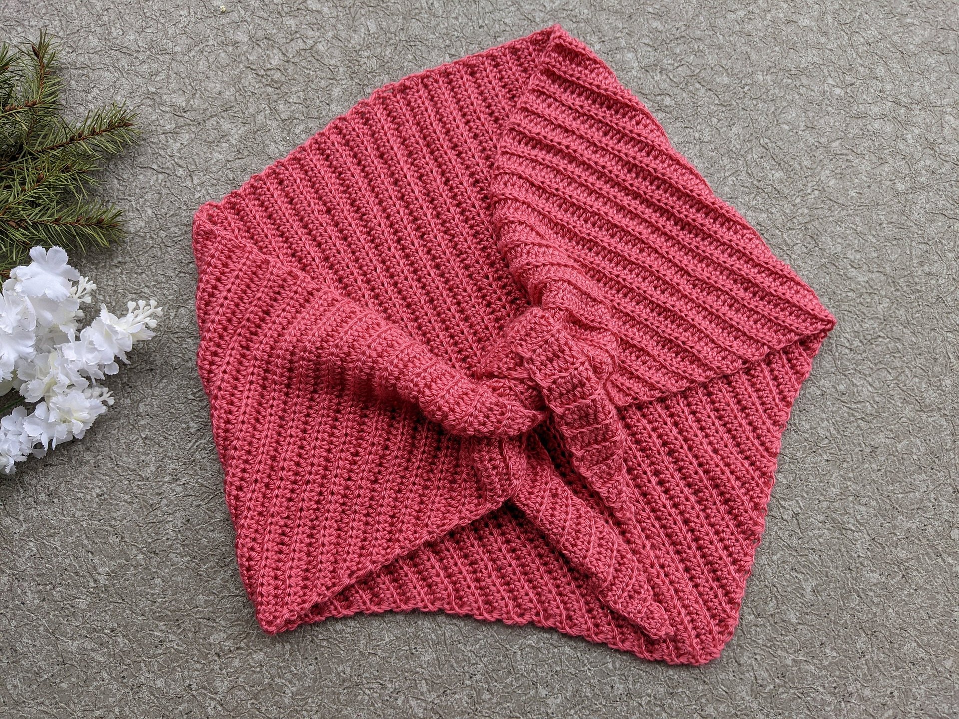 Crochet Triangular Shawl Pattern product image (10)