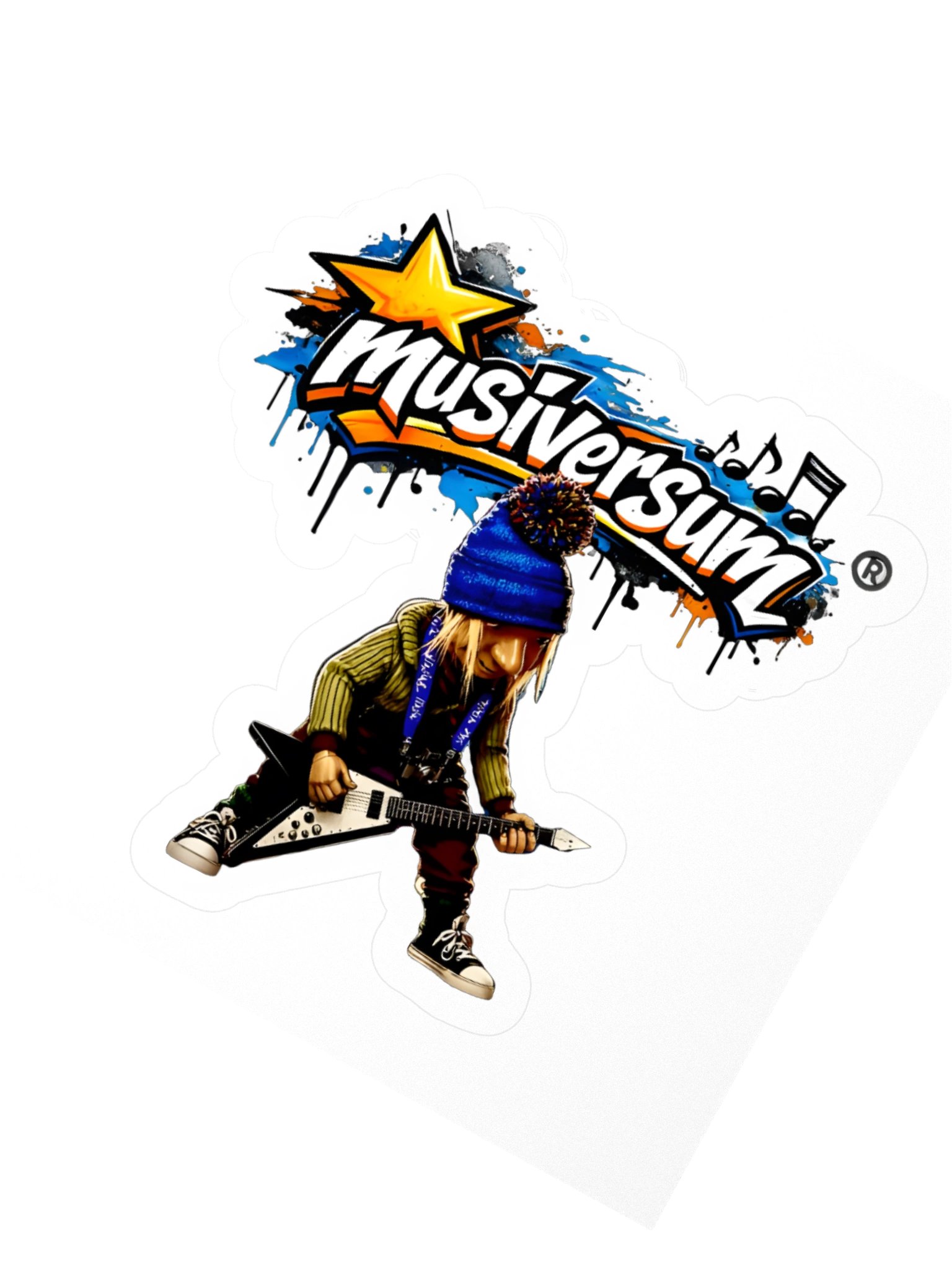 Jonathan Flyng V Sticker product image (2)