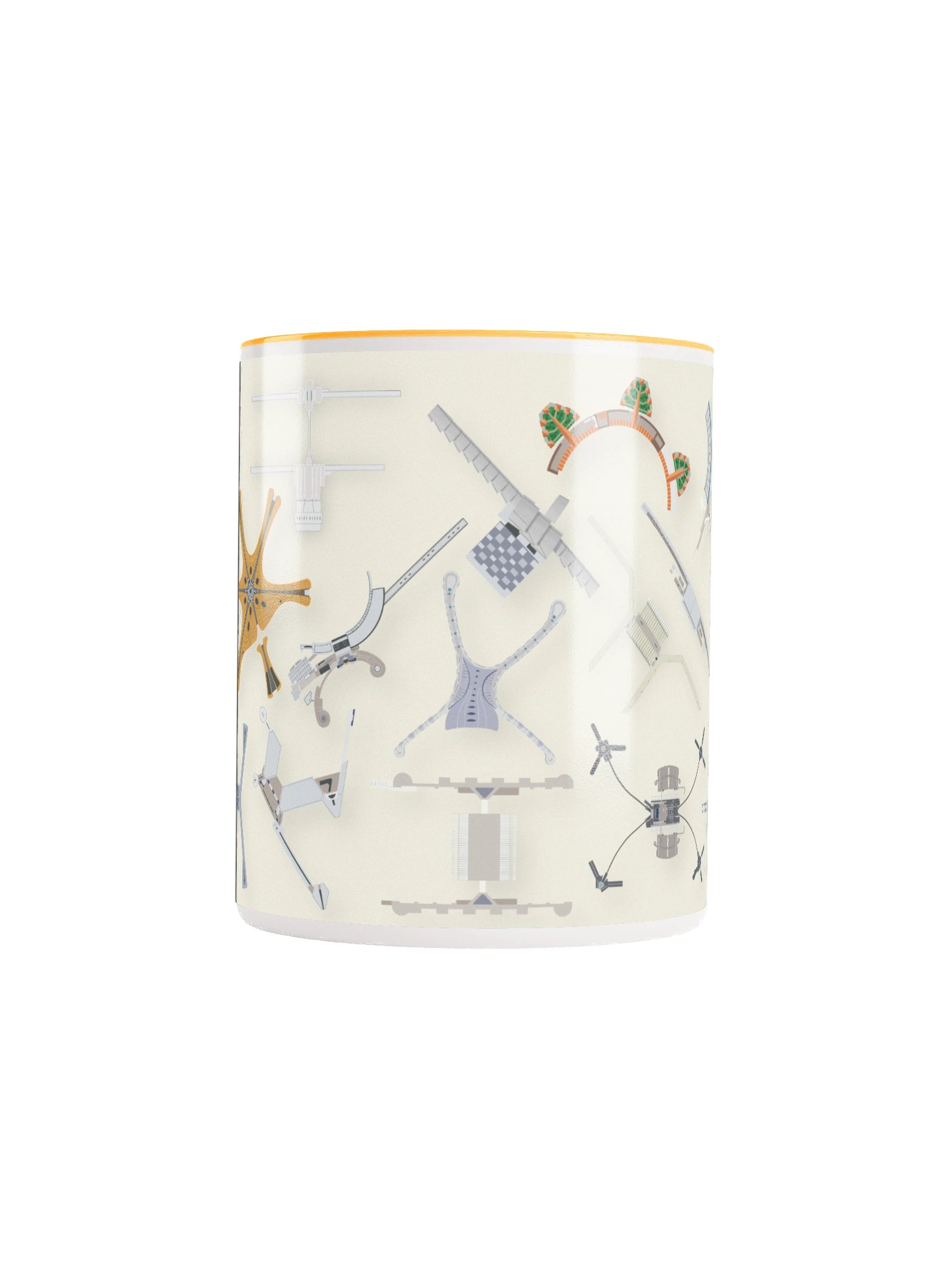 Airport Terminals - Mug Beige/Orange product image (5)