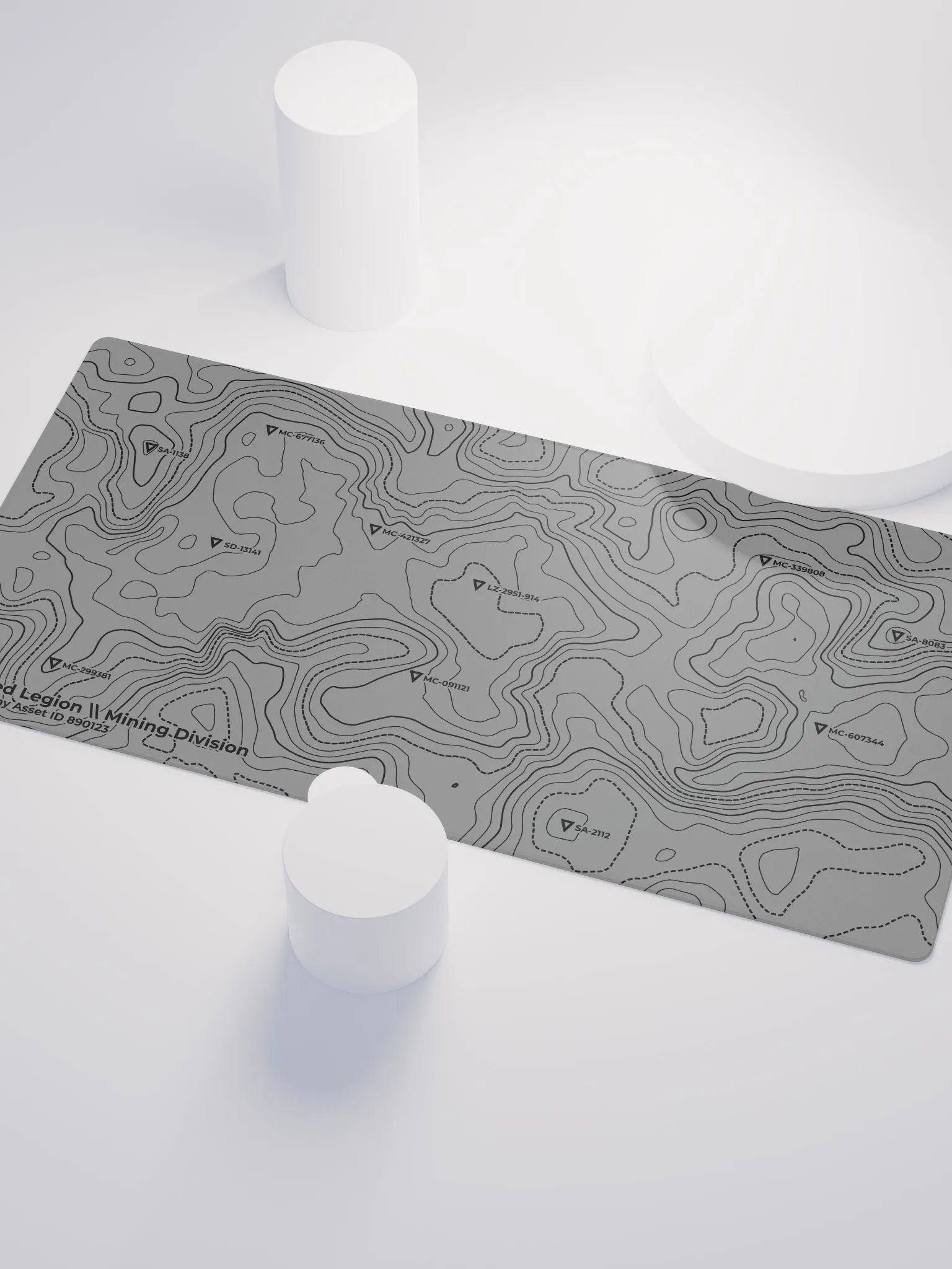 Topographic Deskmat product image (1)