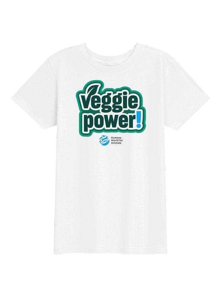 Veggie power - Kids shirt product image (1)