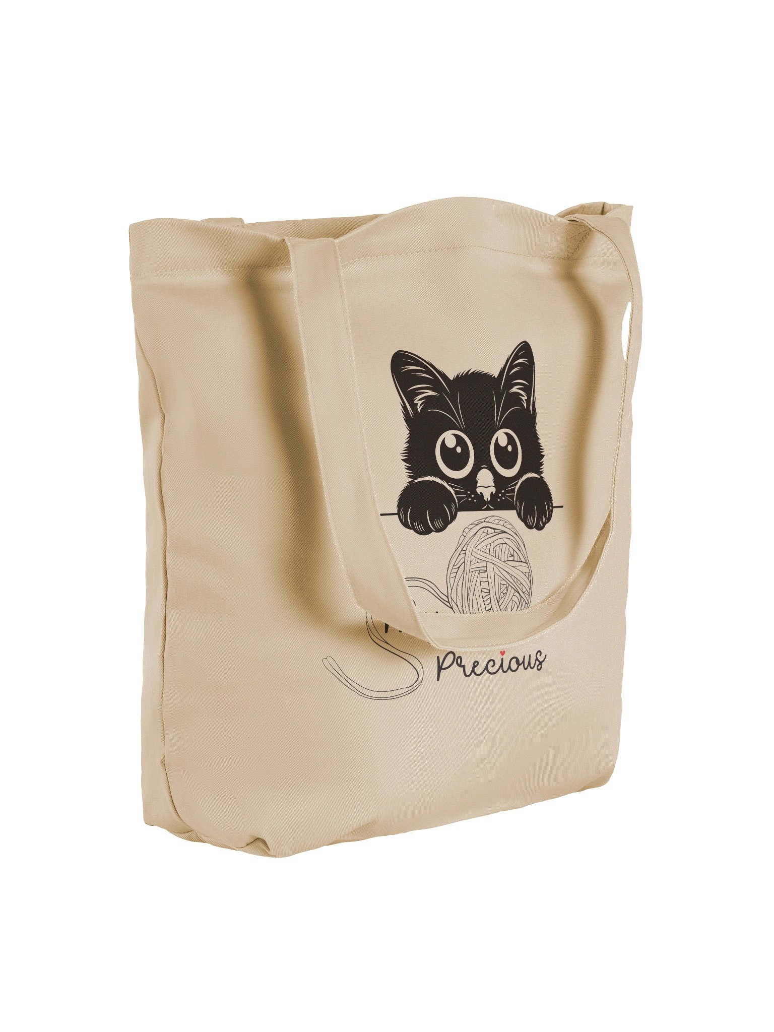 My Precious - Kitty and Yarn Tote Bag product image (4)