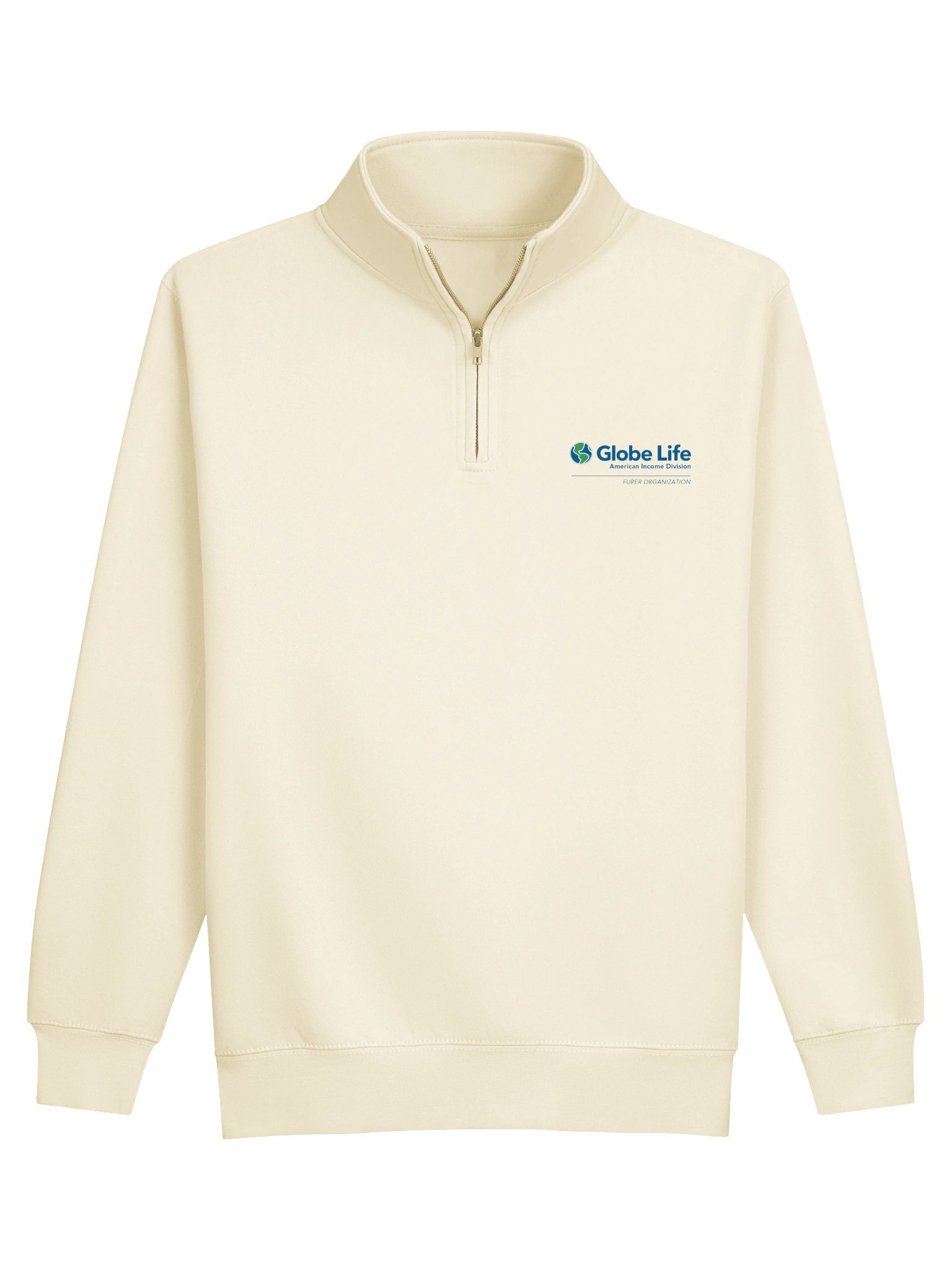 Furer Organization Cream Quarter Zip product image (1)