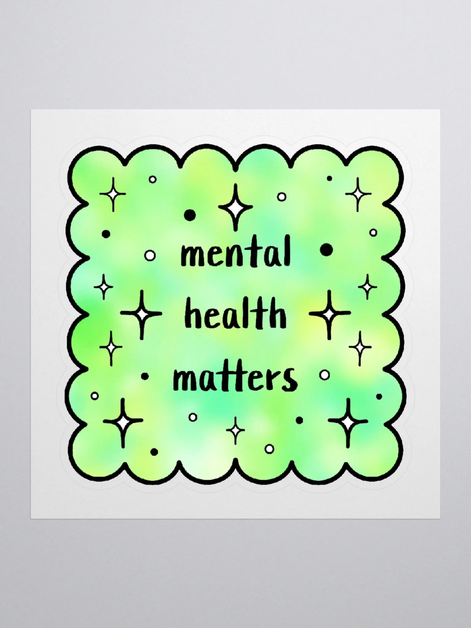 Mental Health Matters Sticker product image (1)
