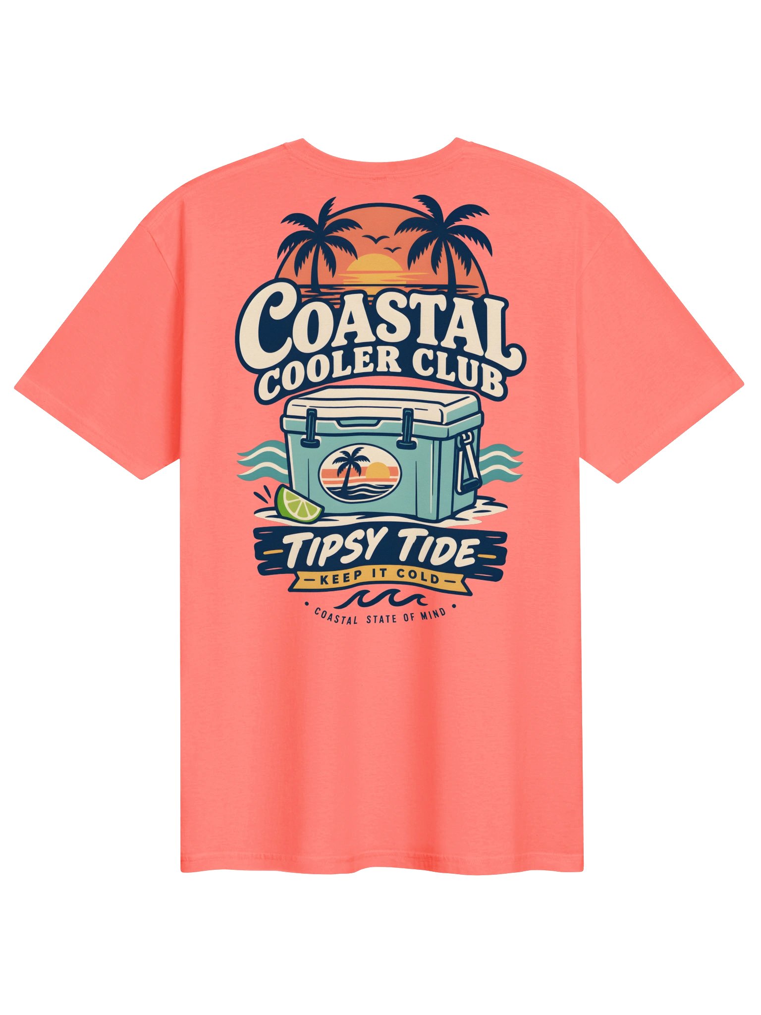 Tipsy Tide Coastal Cooler Club Tee product image (1)