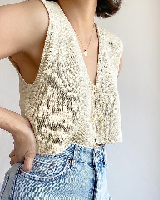 Sol Top Knitting Pattern product image (1)