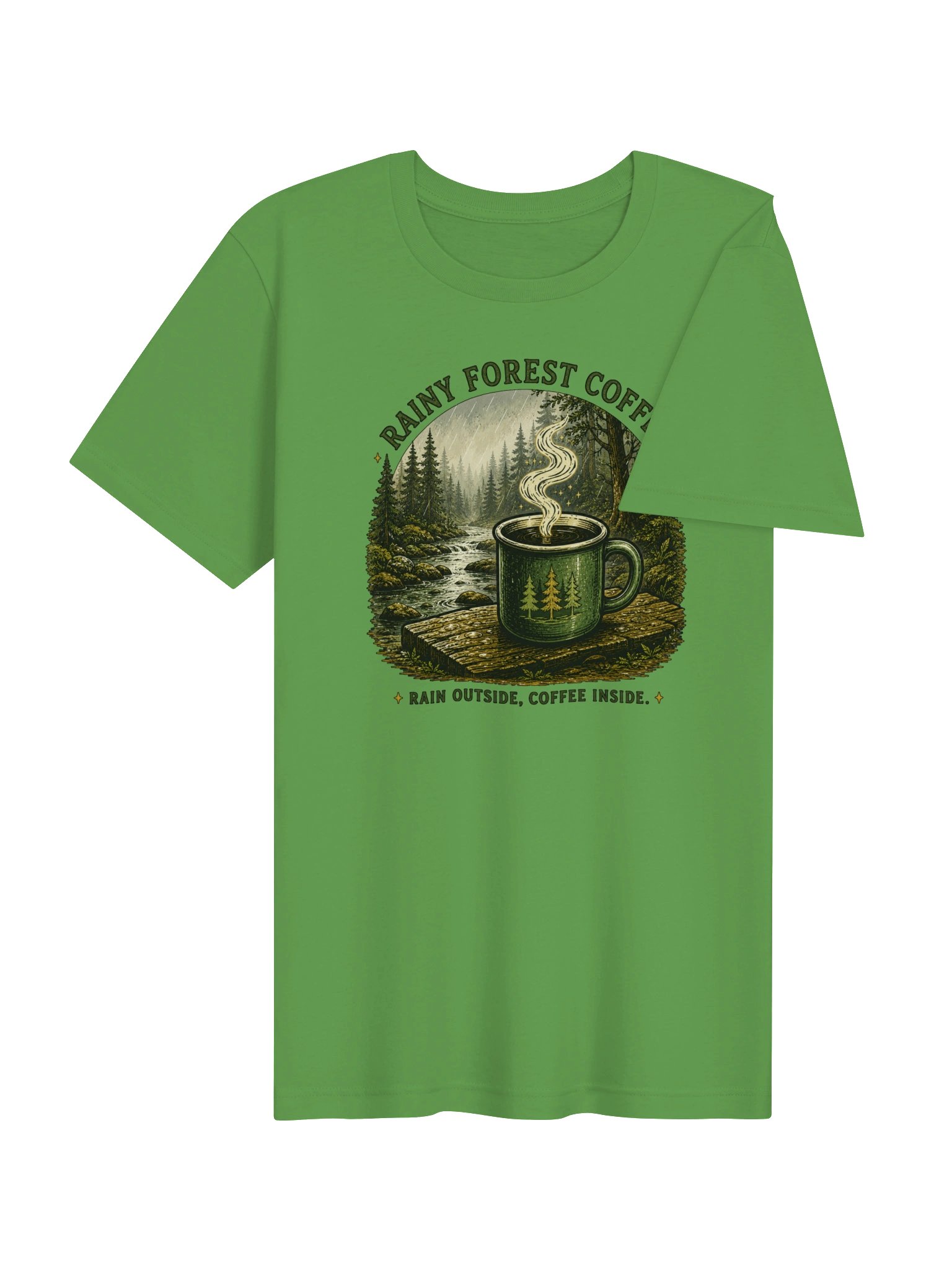Rainy Forest Coffee – Women’s T-Shirt product image (27)