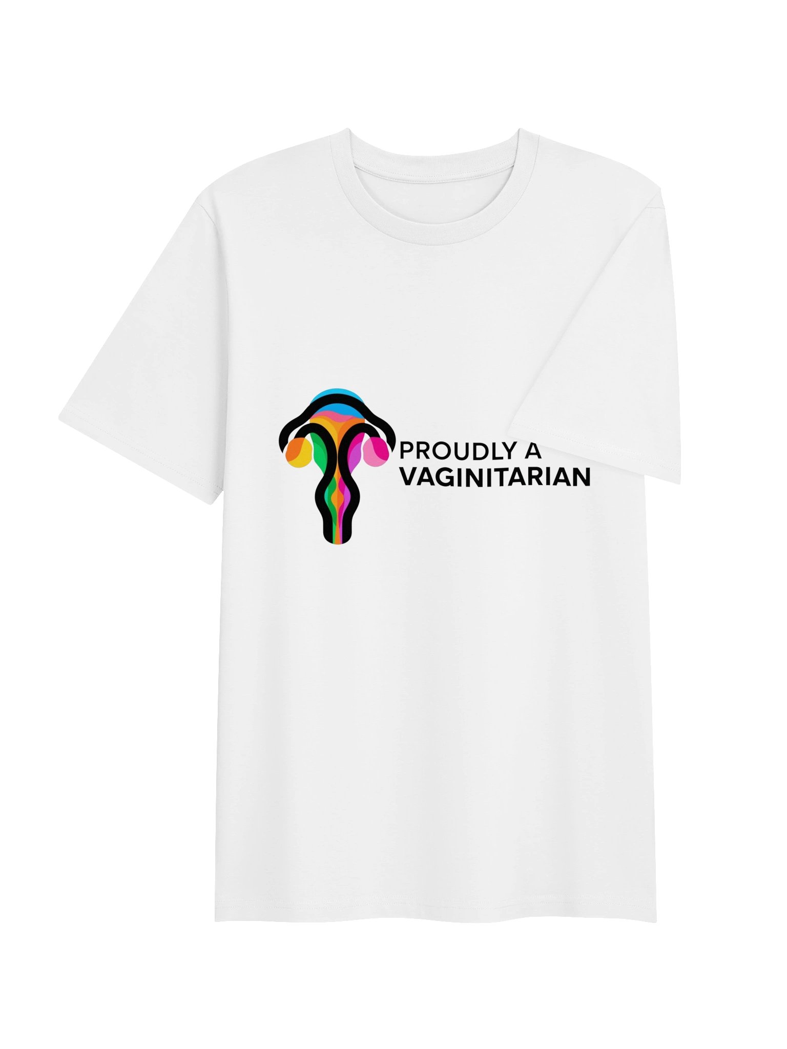Proudly A Vaginitarian Novelty T-Shirt product image (4)