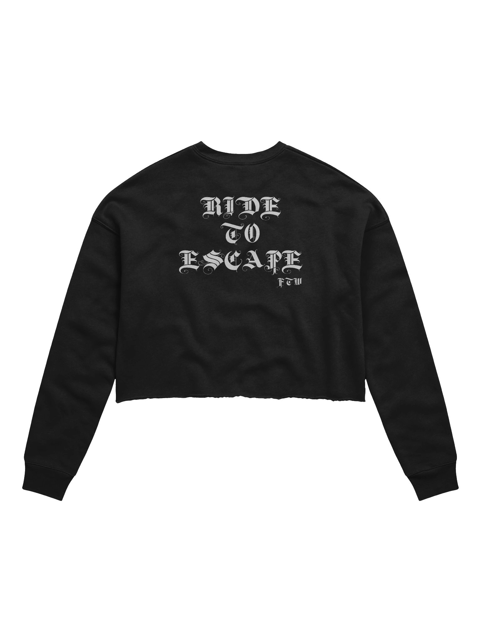 RIDE TO ESCAPE CROP SWEATSHIRT product image (2)