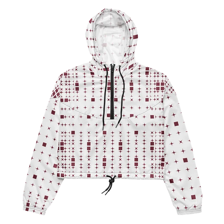 Glitch Pulse Cropped Windbreaker product image (3)