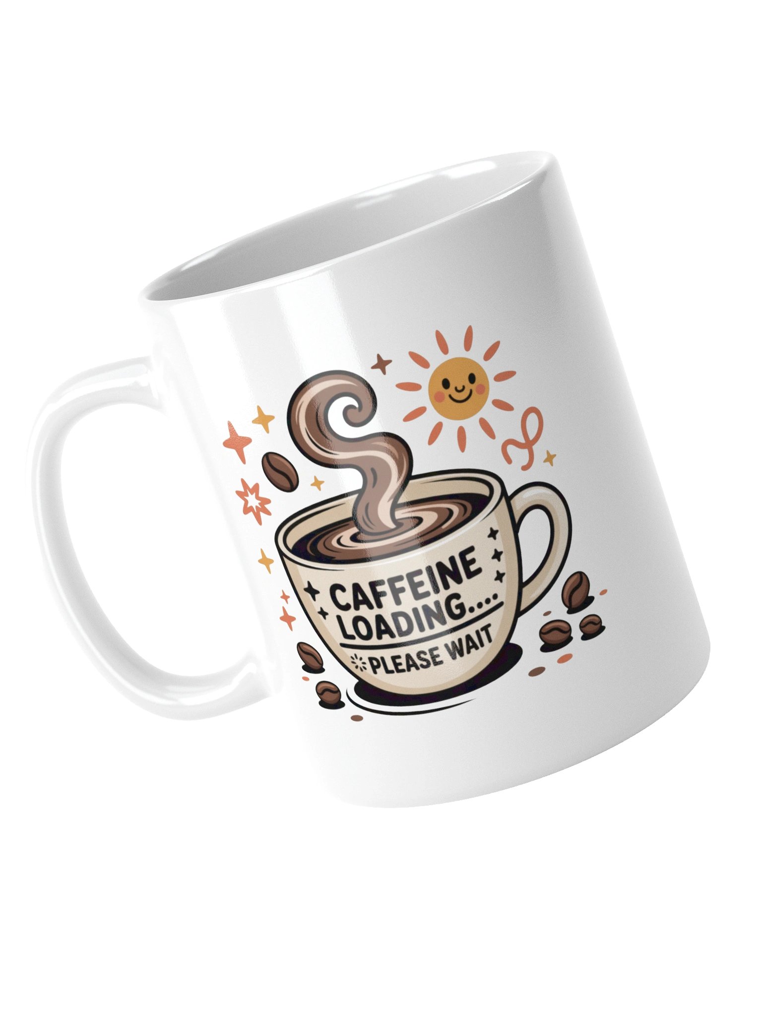 Caffeine Loading Funny Coffee Mug – Humor for Every Morning product image (5)