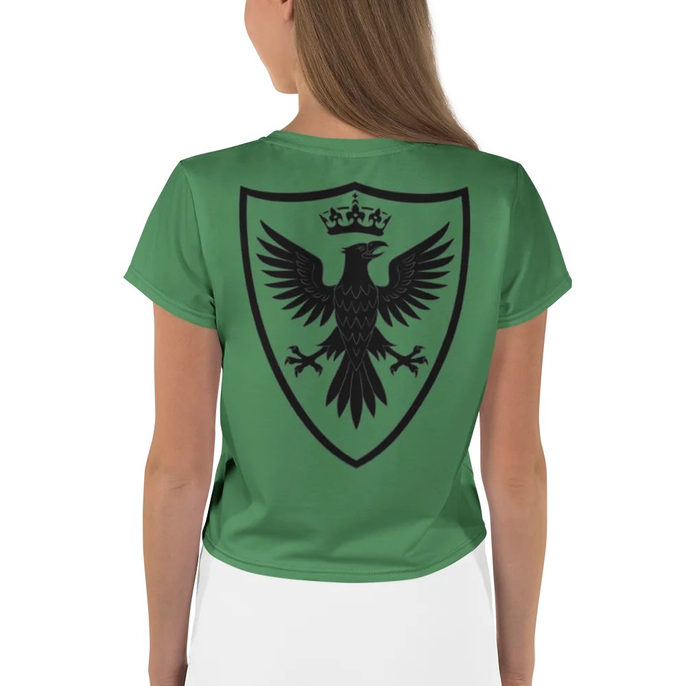 Court of Chaos Crop T - Green product image (1)